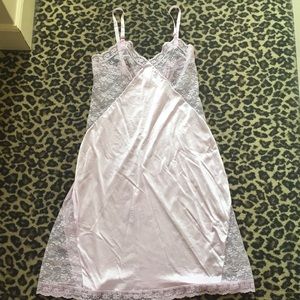 Vintage lace slip dress